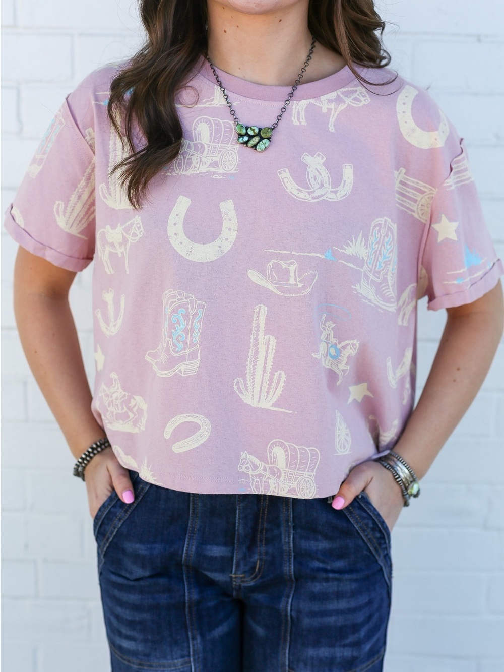 Blush Bucaroo Tee